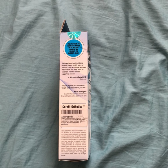 Corefit Custom Insoles & Arch Orthotics Since 1932 *BRAND NEW IN BOX NEVER USED* - Picture 3 of 6